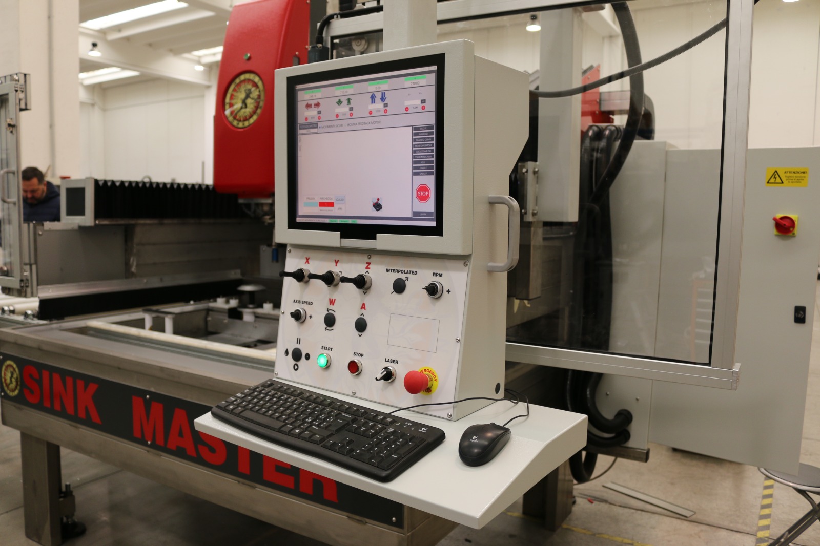 Helios CNC Bearbeitungszentrum Platzsparend SINK MASTER – Bild 3