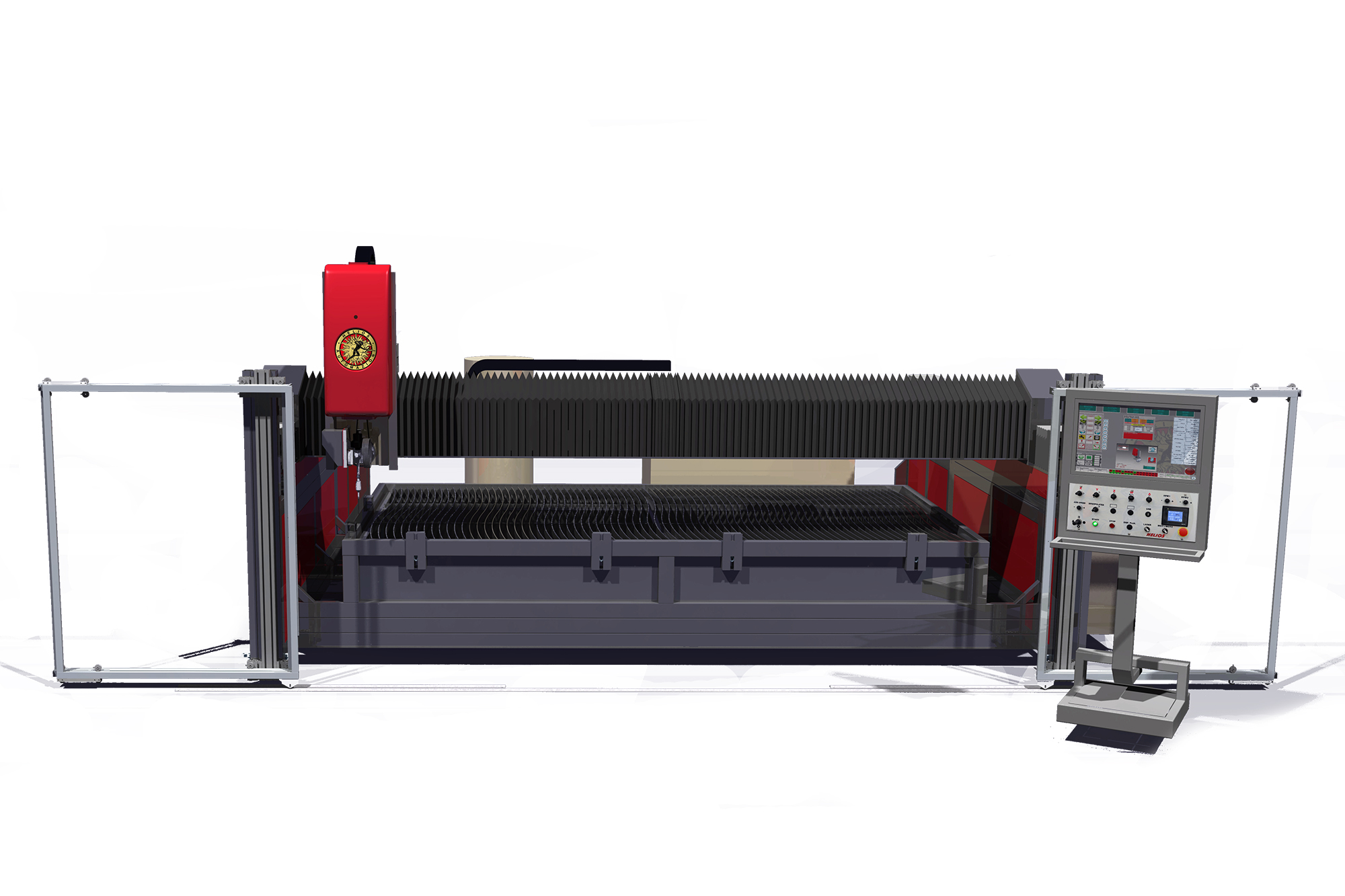 HELIOS JET Wasserstrahl-CNC-Maschine