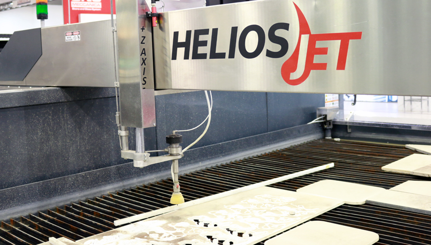 HELIOS JET Wasserstrahl-CNC-Maschine – Bild 4