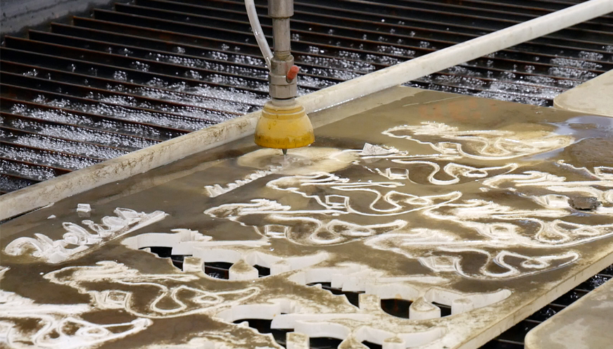 HELIOS JET Wasserstrahl-CNC-Maschine – Bild 5