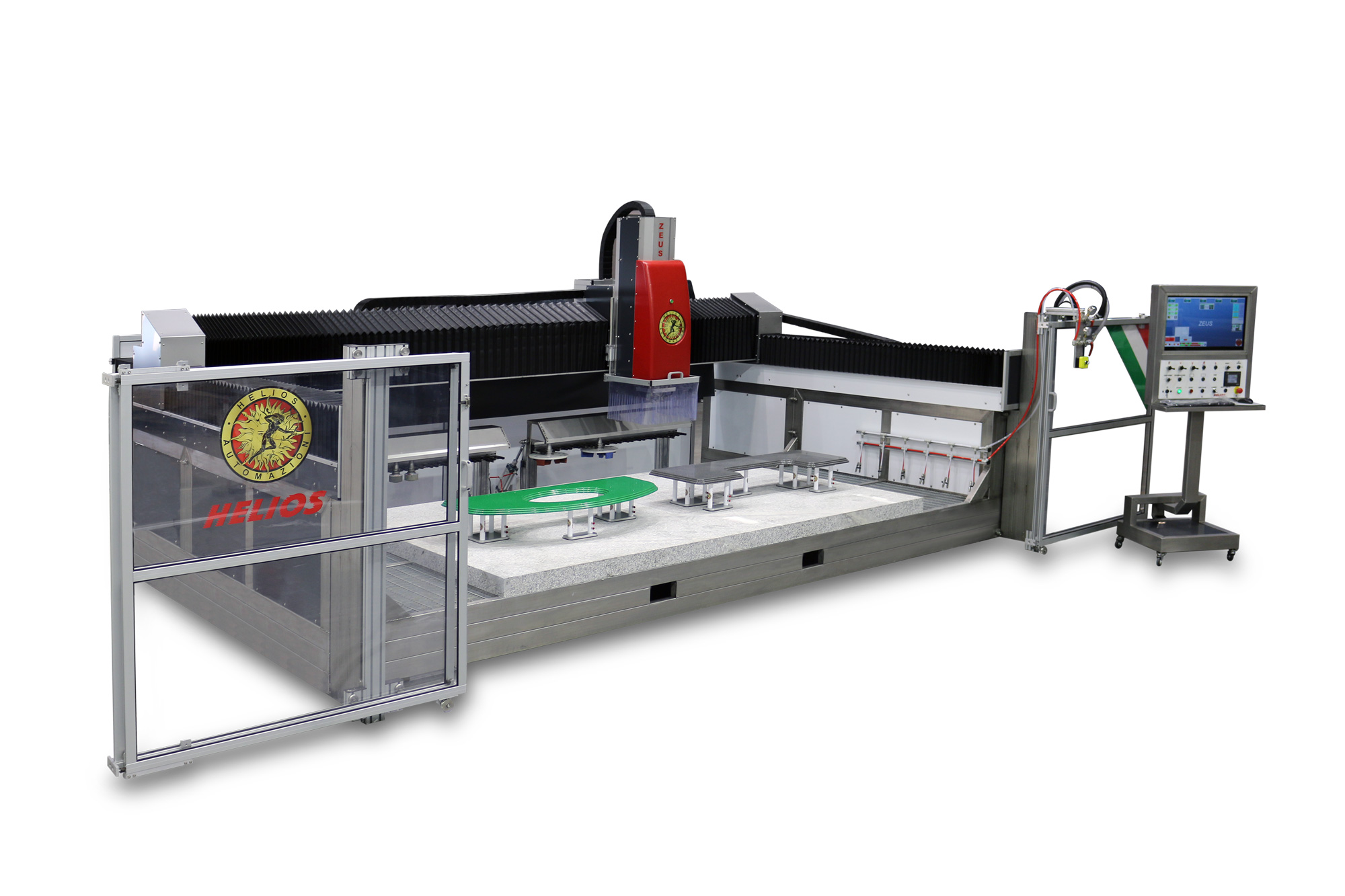 Helios ZEUS 3-Achsen Bearbeitungszentrum