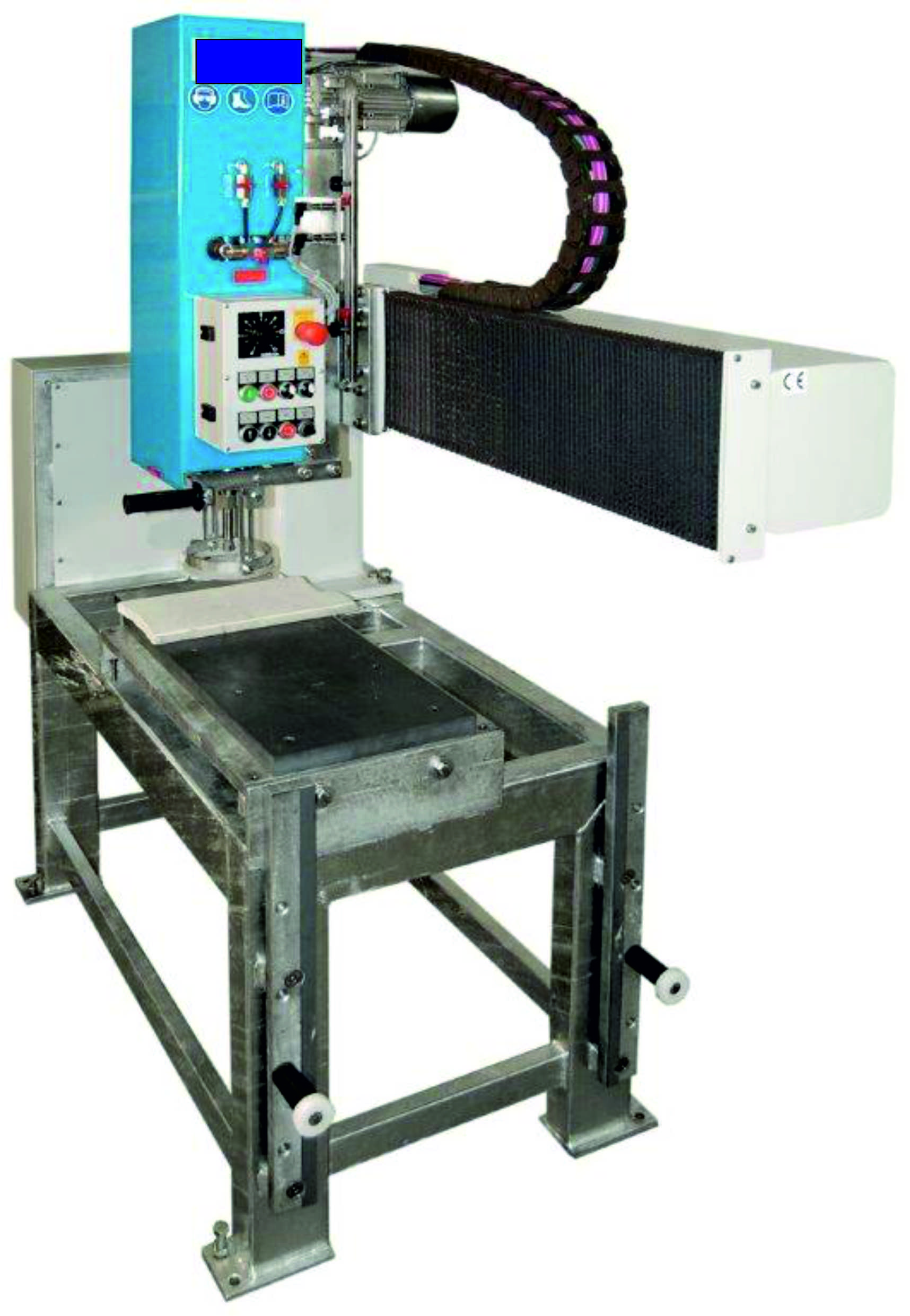 Bohrmaschine mit Drehzahlregelung, Höhenverstellung Elektrisch