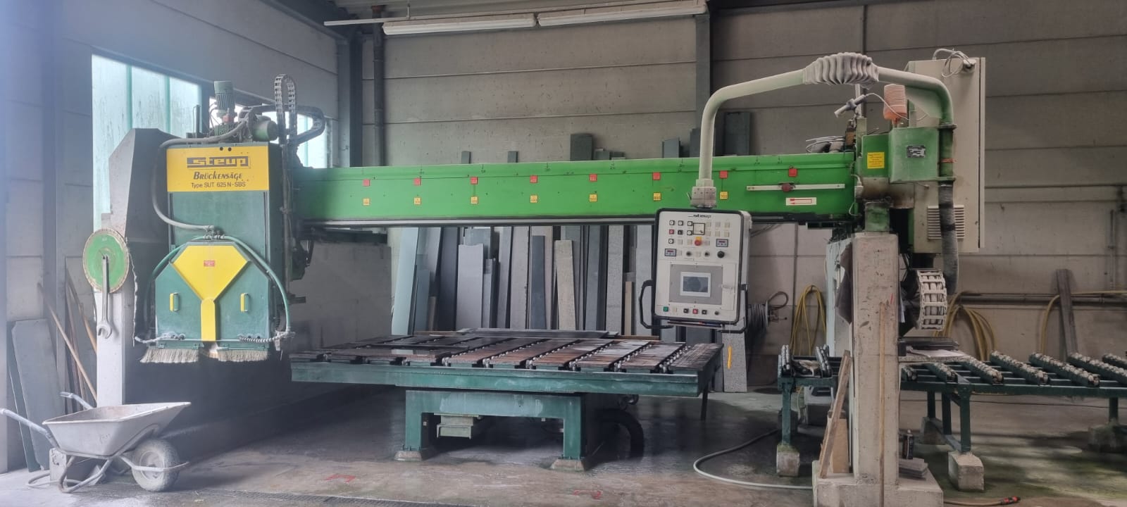 Brückensäge Steup mit Drehtisch